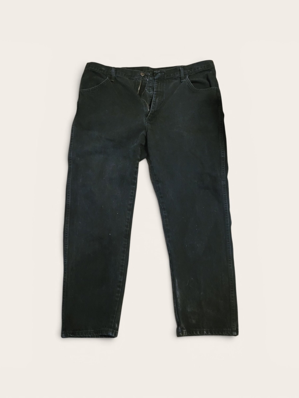Men's Black Jeans - Classic Straight Fit